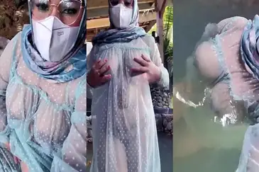 Bokep Jilbab Transparan Di Kolam Renang Viral