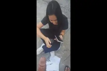 Ukhti Nadira Gadis Dada Jumbo Minta Gaya Doggy